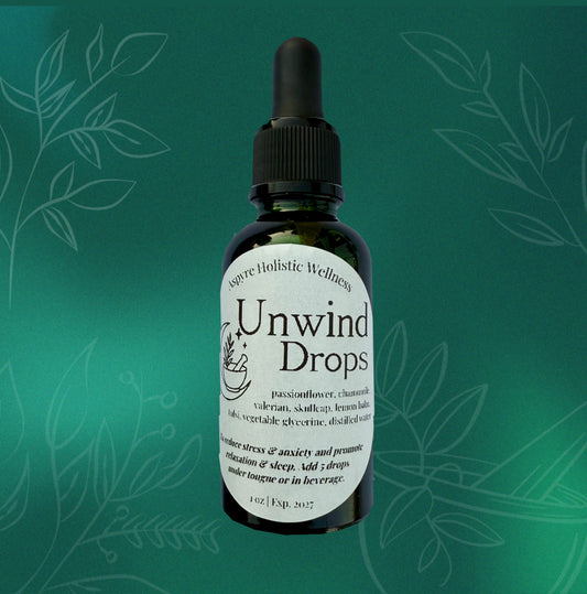 Unwind Drops Relaxation Glycerite